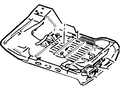 Ford New 2005-2011 Fits Ford / Mercury Crown Victoria / Grand Marquis Frame and Spring - Frt Seat Cushion Base No. 63100 Position Passenger Side, Part # 8W7Z5463100B