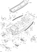 Fits 2005-2006 Ski-Doo GSX 500SS / GSX 600 HO Models Gasket, OEM Part # 293200096