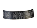 40188203 - RH Nameplate Fusebox Large Sticker