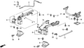 Honda New 1995-1998 Fits Honda Odyssey Cable, Lock Control, Part # 81235-SX0-J01