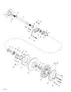 Fits 1996-2003 Ski-Doo Formula III / Formula III 600 LT Models Cup, OEM Part # 504142000