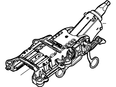 Ford New 2005-2007 Fits Ford / Mercury Five Hundred / Freestyle / Montego Column Assy - Steering Base No. 3c529, Part # 6F9Z3C529AA