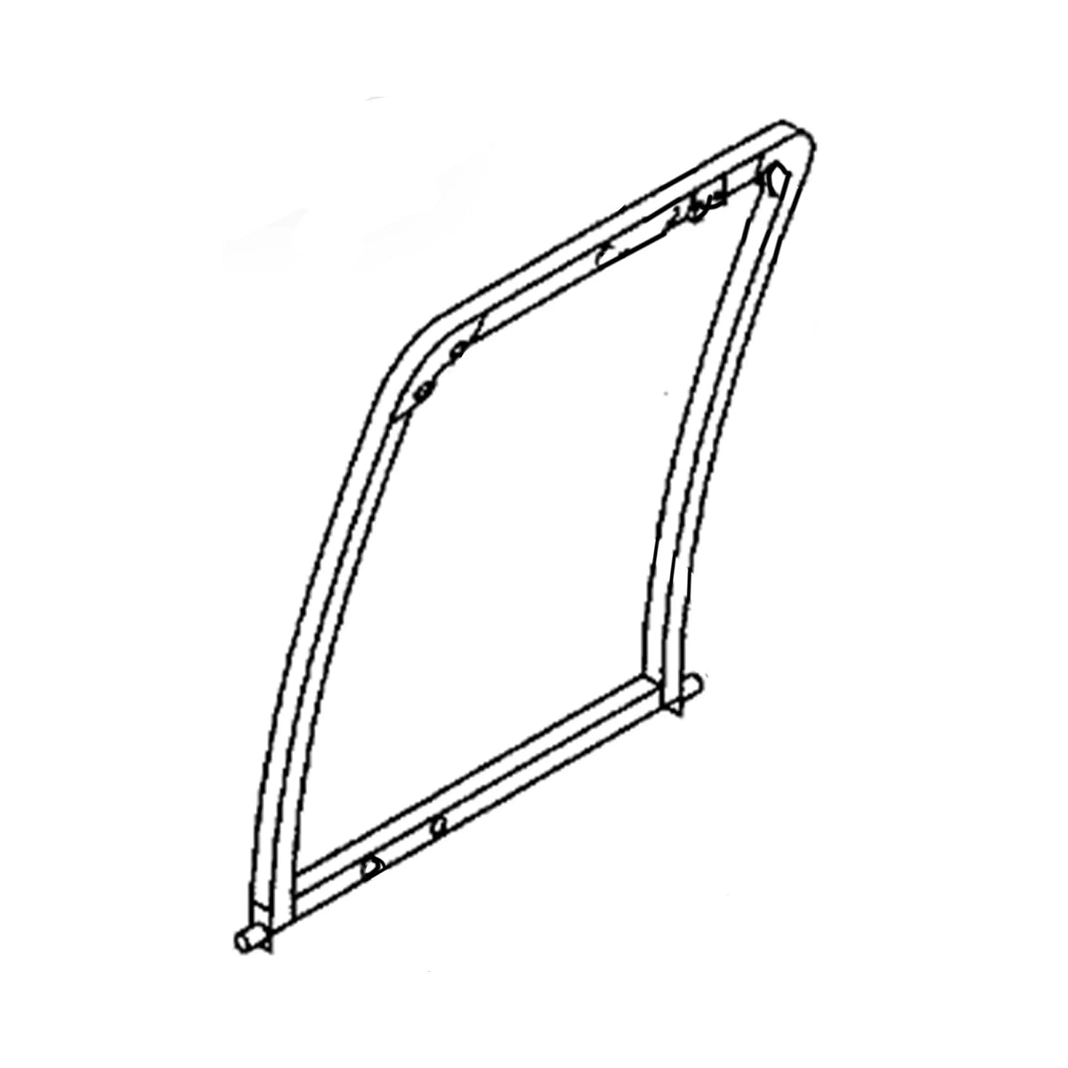 4369596: Fits John Deere 4369596 Cab Window Frame – Genuine OEM
