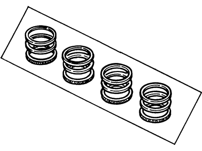 Ford New 1994-1997 Fits Ford Aspire Ring Set Piston, Part # F4BZ6149A