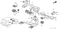 Honda New 1997-2001 Fits Honda CR-V Duct, Defroster (Passenger Side), Part # 77476-S10-A00