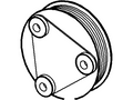 Ford New 2001-2004 Fits Ford Focus Pulley Base No. 3a733, Part # YS4Z3A733DA