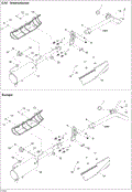 Can-Am - OEM schematic diagram - Part # 2572-707600224 - 01- Exhaust System - Ref # 13, 10