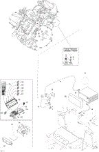 Ski-Doo - OEM schematic diagram - Part # 2572-515176066 - 10- Battery And Starter | 04- Electric Starter | 08- Electric Starter _34L0901 | 10- Electric Starter | 10- Electrical Harness | 10- Battery And Starter 600HO SDI - Ref # 16, 12, 11, 8, 747, 14