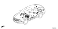 New 2012 Fits Honda Crosstour Instrument Wire Harness, Part # 32117-TP6-A12