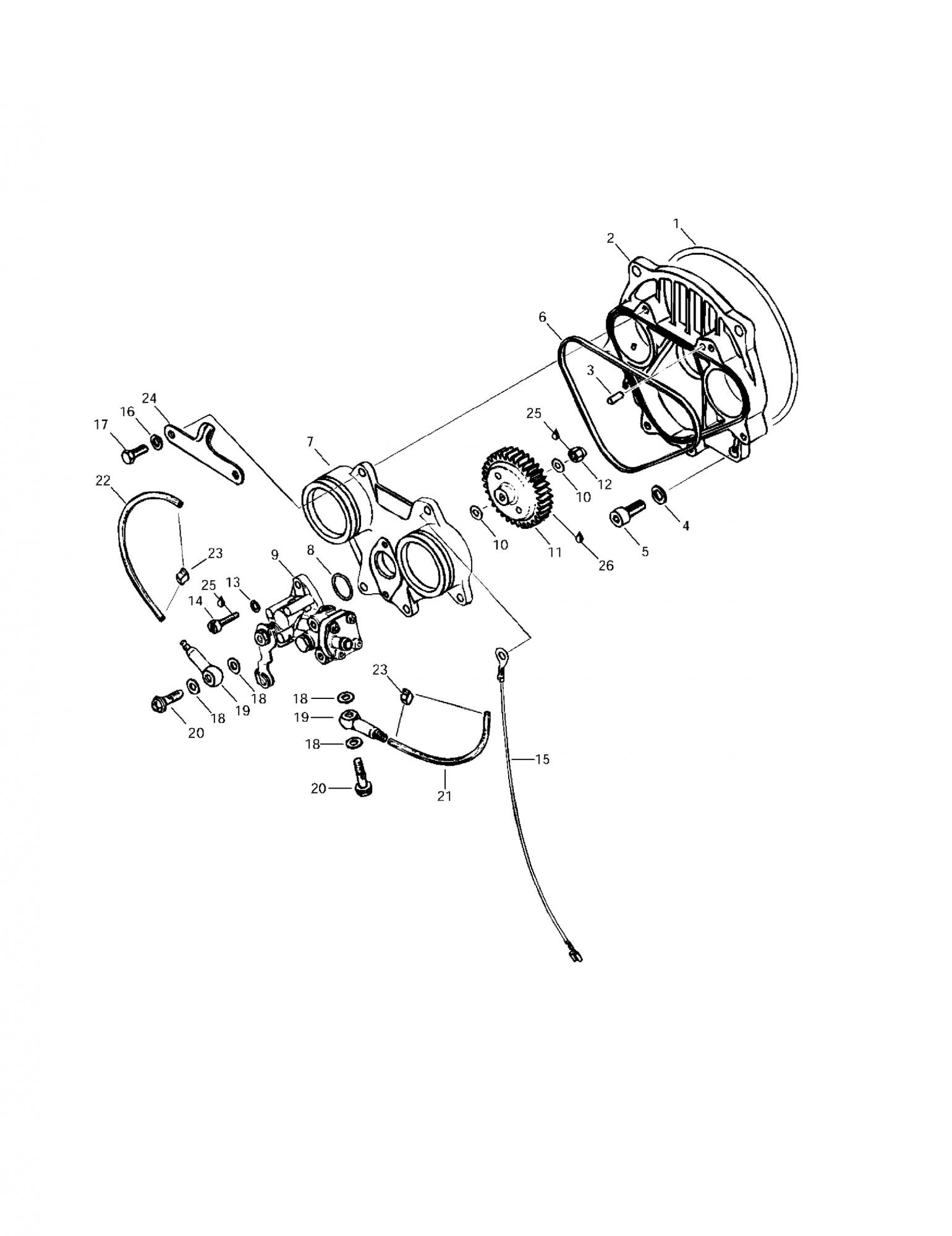 Fits 1996-2000 Ski-Doo Formula 500 / Formula 500 Deluxe Models Rubber Ring, OEM Part # 420831707