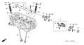 Honda New 2000-2006 Fits Honda Insight Shaft, Rocker Arm, Part # 14631-PHM-010