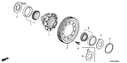 New 2006-2007 Fits Honda Accord Final Driven Gear, Part # 41233-RCL-L00