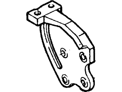 Ford New 1997-2003 Fits Ford / Mercury Escort / Tracer Bracket Base No. 6031 Position Driver Side, Part # F7CZ6031BA