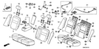 New 2009-2011 Fits Honda Civic Headrest *YR400L*, Part # 82940-SNE-A33ZC