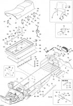 Fits 2003-2007 Ski-Doo Expedition 4-TEC / Skandic 600 Models Allen Screw, OEM Part # 40389