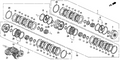 Honda New 1990-2000 Fits Honda Civic Plate, Clutch (110MM), Part # 22543-PH0-850