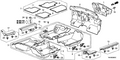 Honda New 2011-2012 Fits Honda Accord Garnish, L. *NH686L*, Part # 84261-TA5-A01ZB