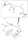 Honda New 2000-2002 Fits Honda Passport Vacuum Tank, Part # 89721-27841