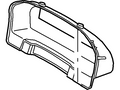 Ford New 2005-2007 Fits Ford / Mercury Escape / Mariner Panel - Instrument Base No., Part # 5E6Z78044D70AAA