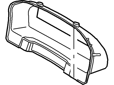 Ford New 2005-2007 Fits Ford / Mercury Escape / Mariner Panel - Instrument Base No., Part # 5E6Z78044D70AAA