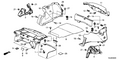Honda New 2013 Fits Honda Accord Tray, RR. *NH836L* (WISTERIA LIGHT GRAY), Part # 84505-T2A-A31ZB