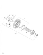 Fits 1996-2007 Ski-Doo Expedition 4-TEC / Expedition TUV 600 H.O. SDI Models Hex Screw, OEM Part # 417118900