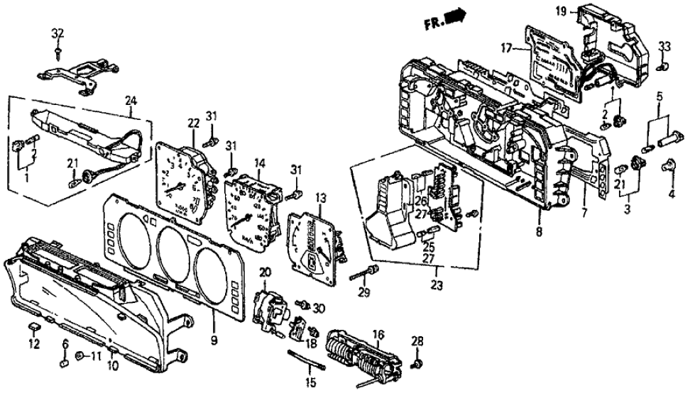 Honda New 1985-1987 Fits Honda Prelude Bulb & Socket (B)(Base:White) (NS), Part # 37554-SF0-004