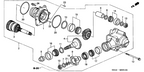New 2005-2006 Fits Honda CR-V Gear Set, Transfer Hypoid, Part # 29210-PPS-A00
