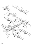Fits 1998-2001 Ski-Doo Grand Touring 600 / Grand Touring 700 Models Runner Shoe, OEM Part # 560103500