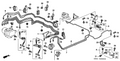 Honda New 1998-2000 Fits Honda Accord Brake Pipe W, Part # 46376-S87-A50
