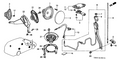 Honda New 2002-2004 Fits Honda Odyssey Bracket, R. RR. Speaker, Part # 39124-S0X-000