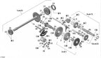 Fits 2004-2005 Can-Am Gear Wheel Set 330HO, Includes 2a To 7, OEM Part # 420281287