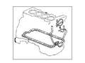 New Fits Acura Cylinder Block Gasket Kit, Part # 06111-PAA-A01