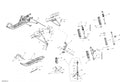 2016 Fits Ski-Doo Renegade 600 Carb Red RH Ski Leg, OEM Part # 505073854