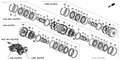 Honda New 1997-2001 Fits Honda CR-V Spring, Clutch Disk, Part # 22537-PDM-003
