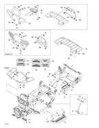 Fits 1999-2005 BRP Quest / Quest 500 Models Truss Phillips Screw M6 X 25, OEM Part # 250000035