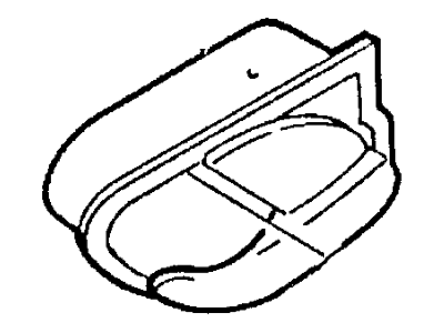 Ford New 1995-1997 Fits Ford / Mercury Contour / Mystique Handle Assembly Door Inner, Part # F5RZ5422601A