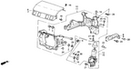 New 1986-1989 Fits Honda Accord Link A Unit, Part # 76170-SE0-A01