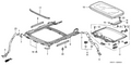 Honda New 2002-2005 Fits Honda Civic Tube, L. RR. Drain Vinyl (Sunroof), Part # 70065-S5S-E00