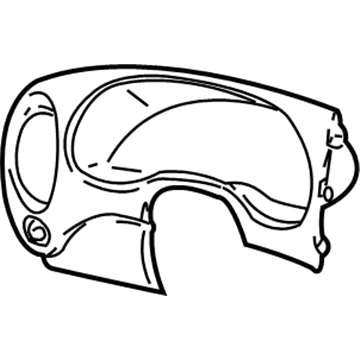 New 2000-2002 Fits Ford E-150 / E-250 / E-350/E-350 Super Duty Panel - Instrument, Part # YC2Z15044D70CAC