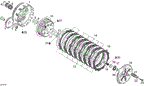 Can-Am - OEM schematic diagram - Part # 2572-420239162 - 05- Clutch - Ref # 21