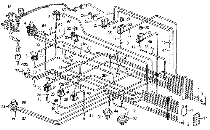 Honda New 1985-1993 Fits Honda Accord Holder, Solenoid (3.5MM), Part # 36013-PG7-661