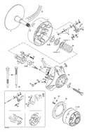 Fits 1999-2007 Ski-Doo Formula 500 LC / Formula Deluxe 380/500 Models Spring Seat, OEM Part # 417222044