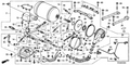 Honda New 2012 Fits Honda Civic Frame, FR. Tank, Part # 74690-TR5-A00