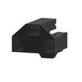 57M10026: Fits John Deere 57M10026 Black External Electrical Connector Housing, Cavities 3 – Genuine OEM