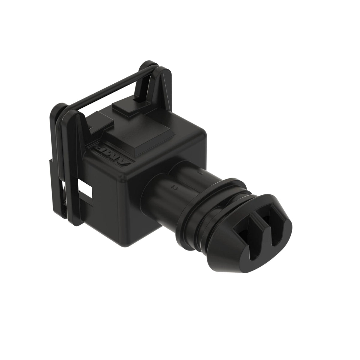 57M10118: Fits John Deere 57M10118 Black Electrical Connector Housing, 2 Cavities – Genuine OEM