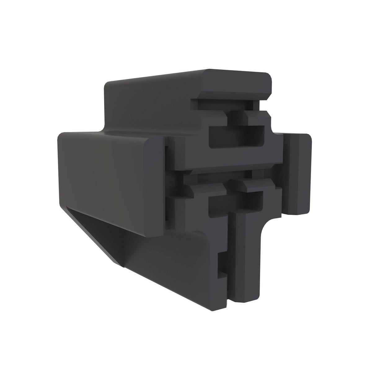 57M10204: Fits John Deere 57M10204 Black External Electrical Connector Housing, Cavities 5 – Genuine OEM