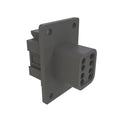 57M10281: Fits John Deere 57M10281 Gray External Electrical Connector Housing, Cavities 8 – Genuine OEM