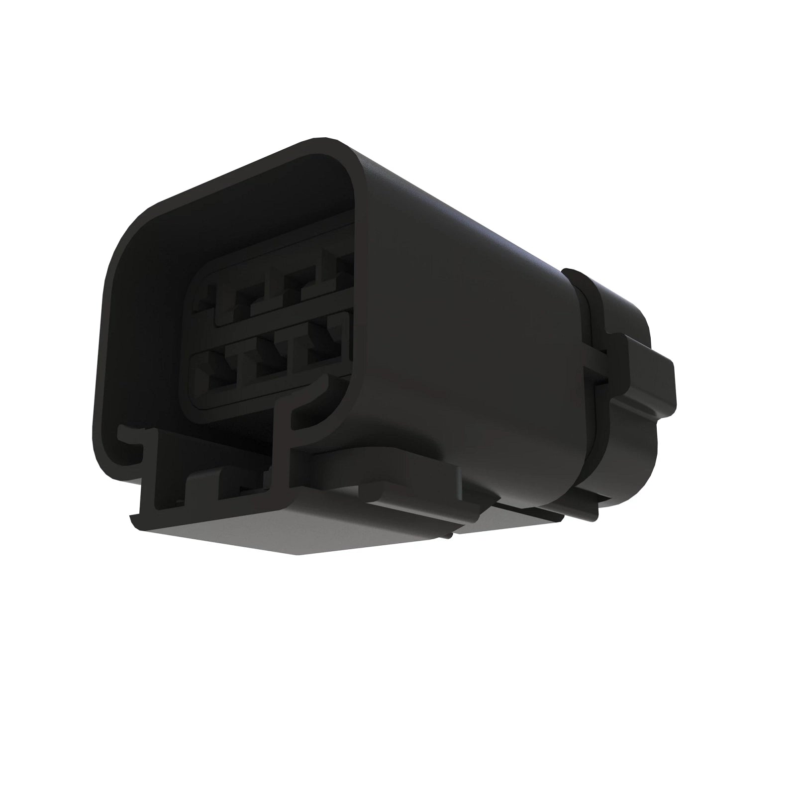 57M10301: Fits John Deere 57M10301 Black External Electrical Connector Housing, 6 Cavities – Genuine OEM
