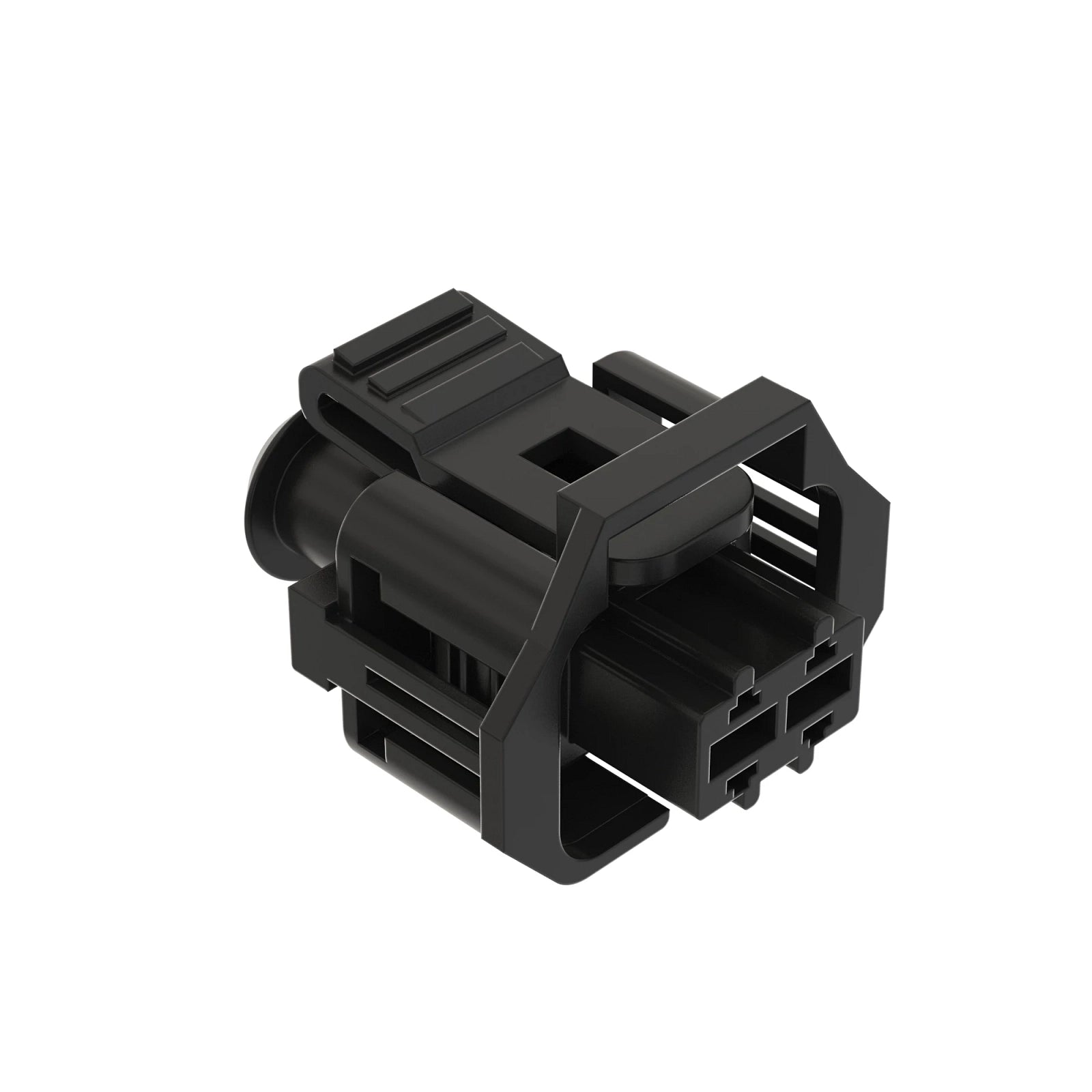 57M10317: Fits John Deere 57M10317 White Internal Electrical Connector Housing, 2 Cavities – Genuine OEM